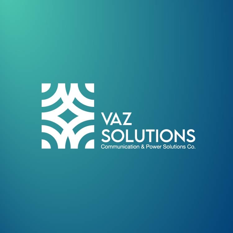 تطوير الهوية البصرية لشركة VAZ SOLUTIONS