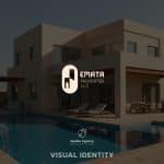 تصميم هوية بصرية لشركة EMATA العقارية